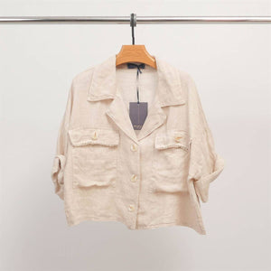 Blue Linen SHirt