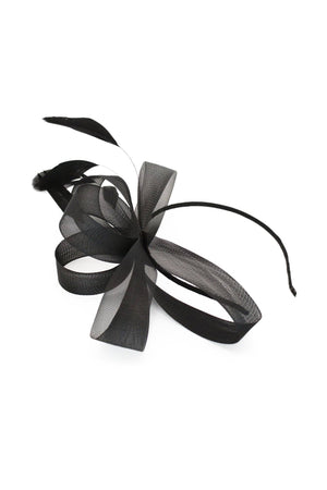 Morgan & Taylor - Nyla Fascinator in Black