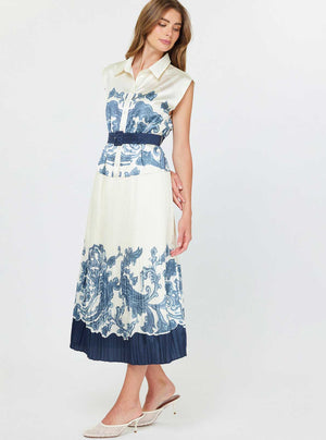 Marie Midi Shirt Dress