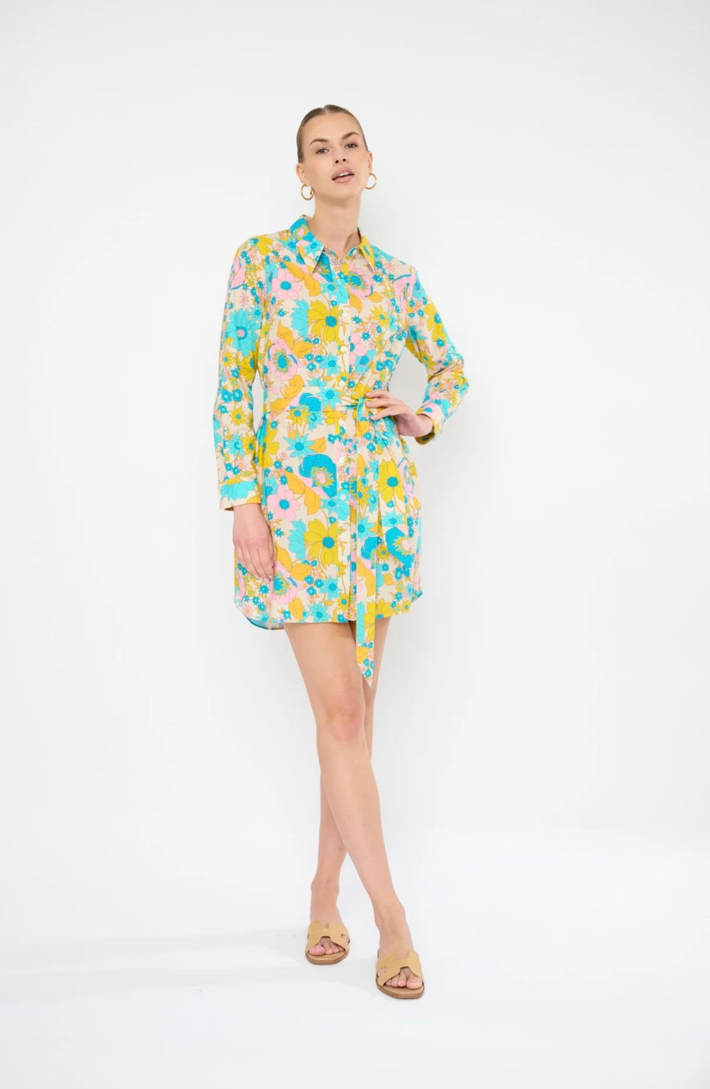 Niva Dress in Cheery Ivory