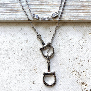 Horse Bit Stirrup Necklace