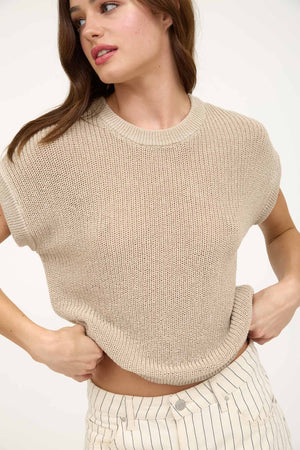 Knit Batwing Sweater Top