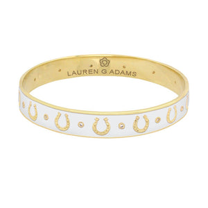 Lauren G Adams - Equestrian Horseshoe Bangle