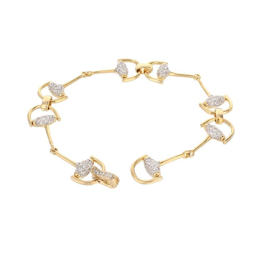 Lauren G Adams - Equestrian Stirrup Bracelet