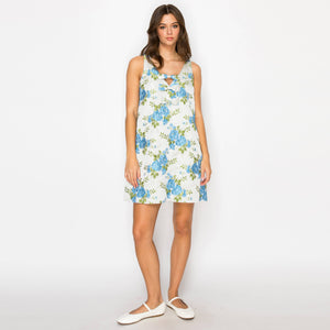 Jacquard Brocade Mini Dress