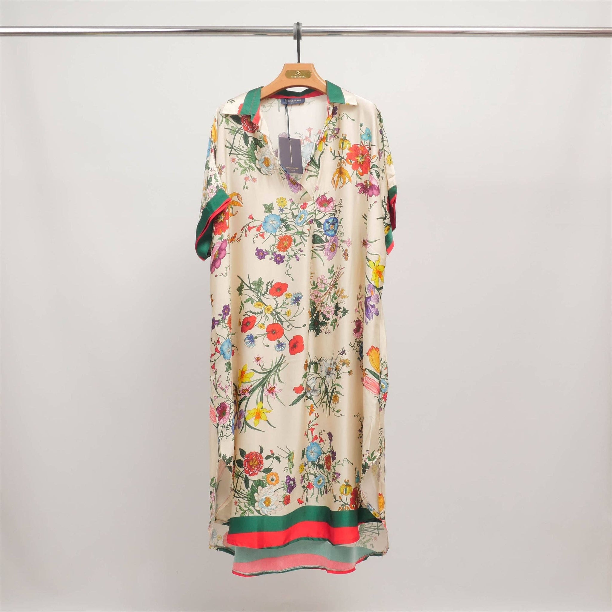 Floral Shirt Dress