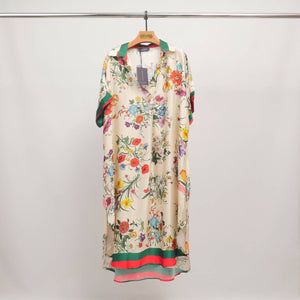Floral Shirt Dress