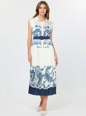 Marie Midi Shirt Dress
