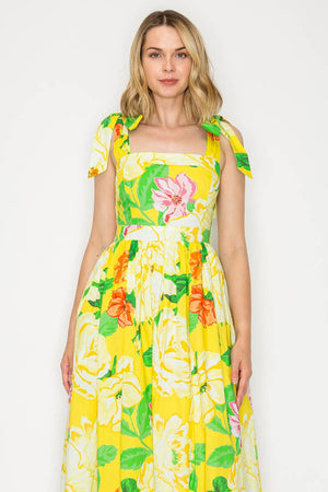 Sunny Lemon Maxi Dress