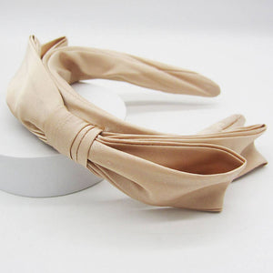 Elegant Femme Low Drop Bow Headband