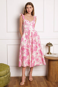 Jardin Midi Dress