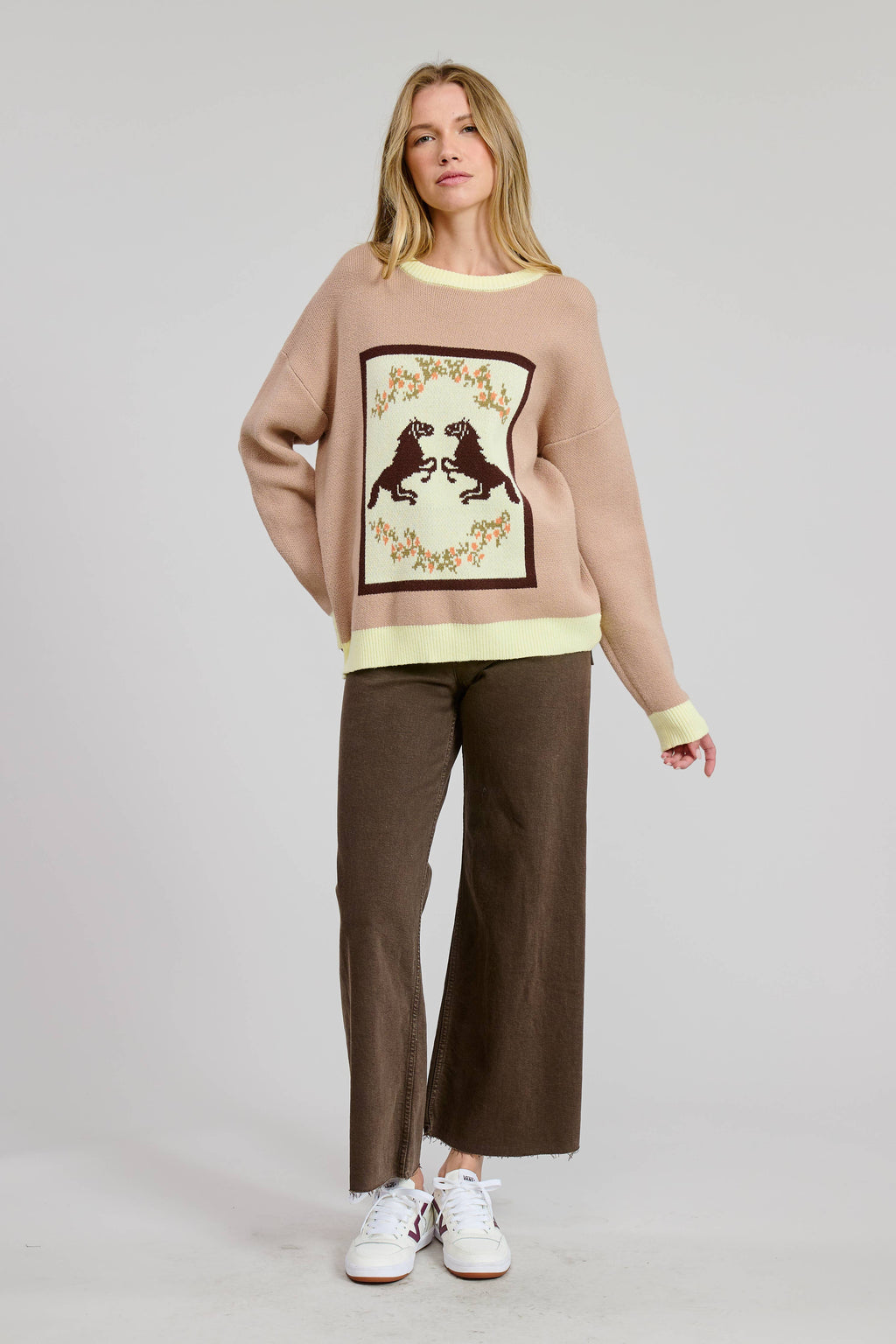 Equine Crew Sweater Top
