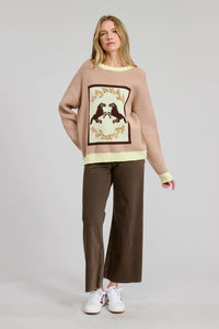 Equine Crew Sweater Top