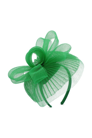 Morgan & Taylor - Simone Fascinator in Emerald Green