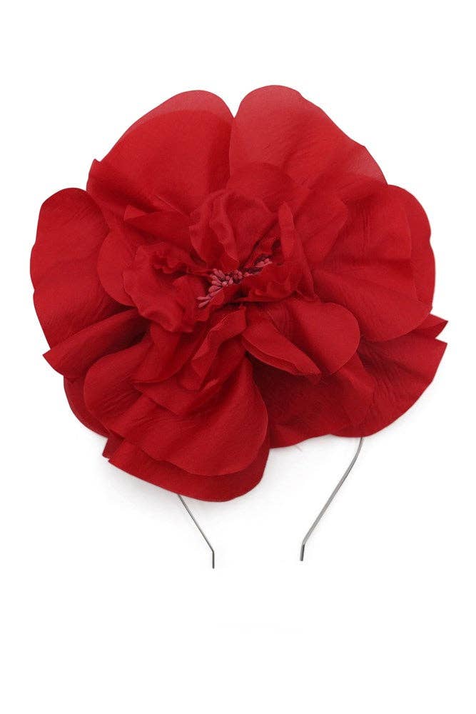 Morgan & Taylor - Cindy Fascinator in Red
