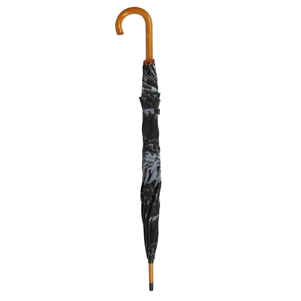 AWST Intl - Lila Linear Horses Umbrella