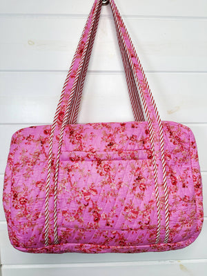 | Block Print | Weekender Bag | Floral