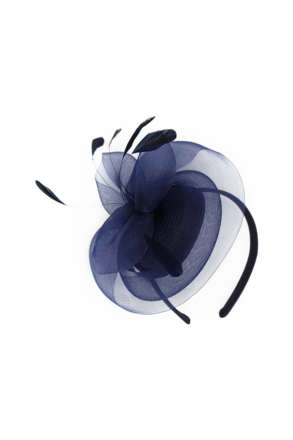 Morgan & Taylor - Elisa Fascinator in Navy