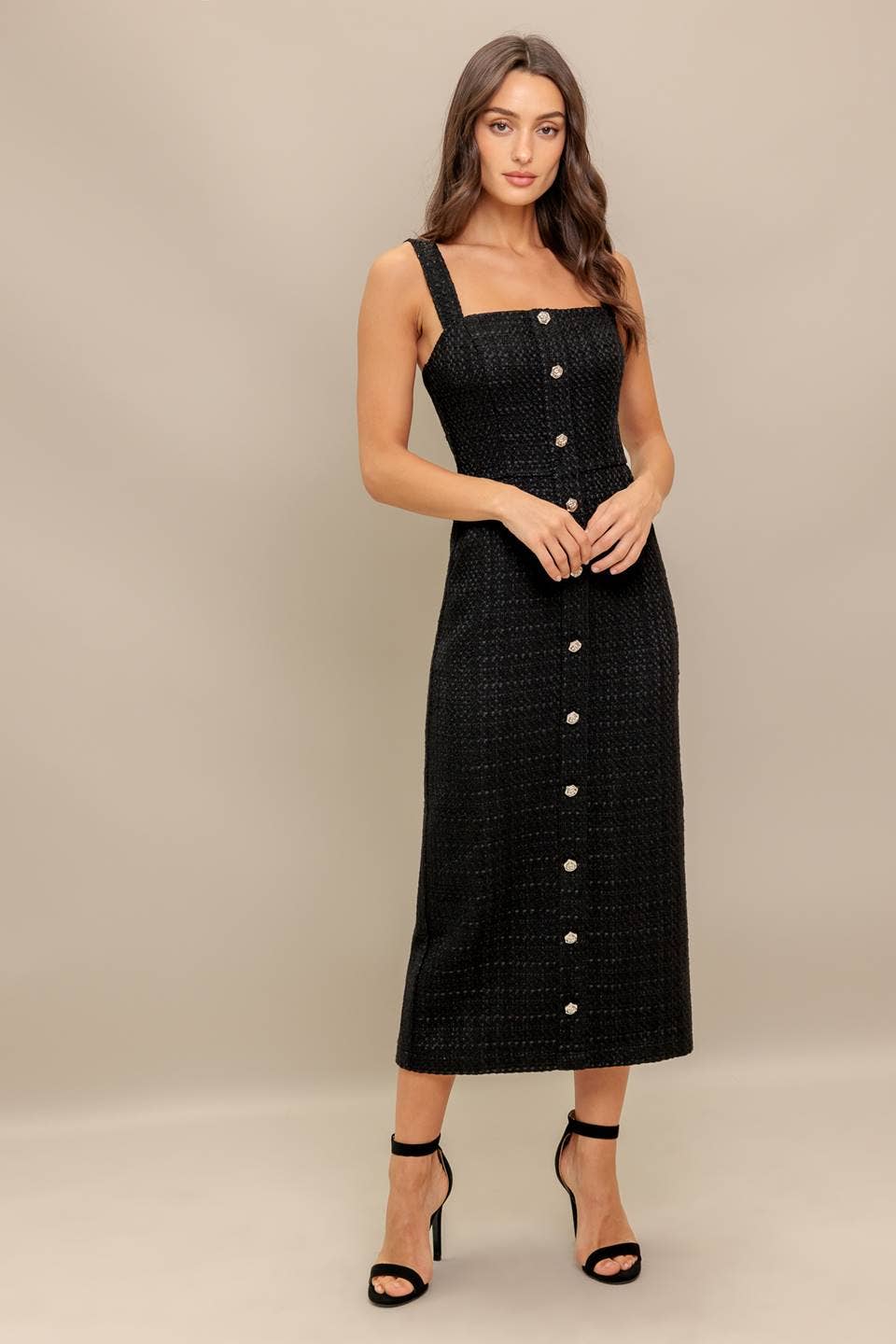 Carrie Tweed Midi