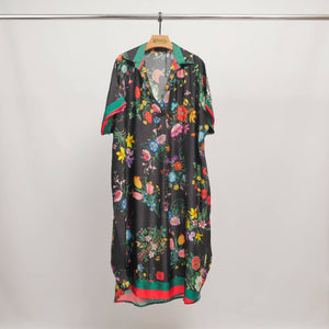 Floral Shirt Dress