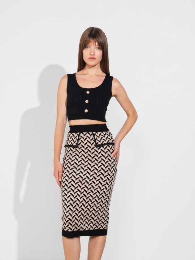 Kensie Knit Skirt