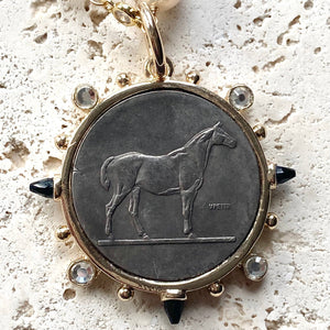 Horse Pearl Necklace