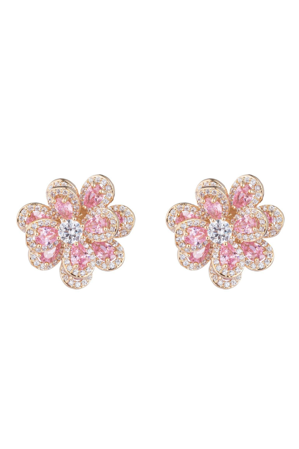 Eye Candy Los Angeles - Jada Earrings - Pink