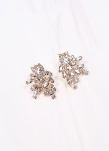 Caroline Hill - Thorsby Embellished Drop Earring CLEAR