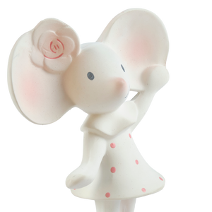 Meiya the Mouse Natural Organic Rubber Squeaker Toy