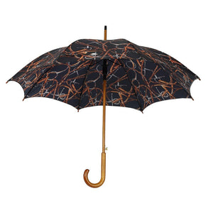 AWST Intl - Lila Linear Horses Umbrella