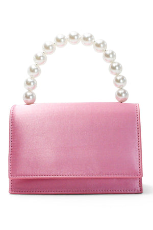 Melanie Top Handle Bag in Candy Pink