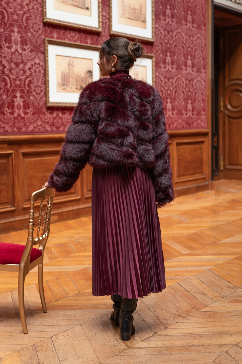 Paula Bordeaux Jacket