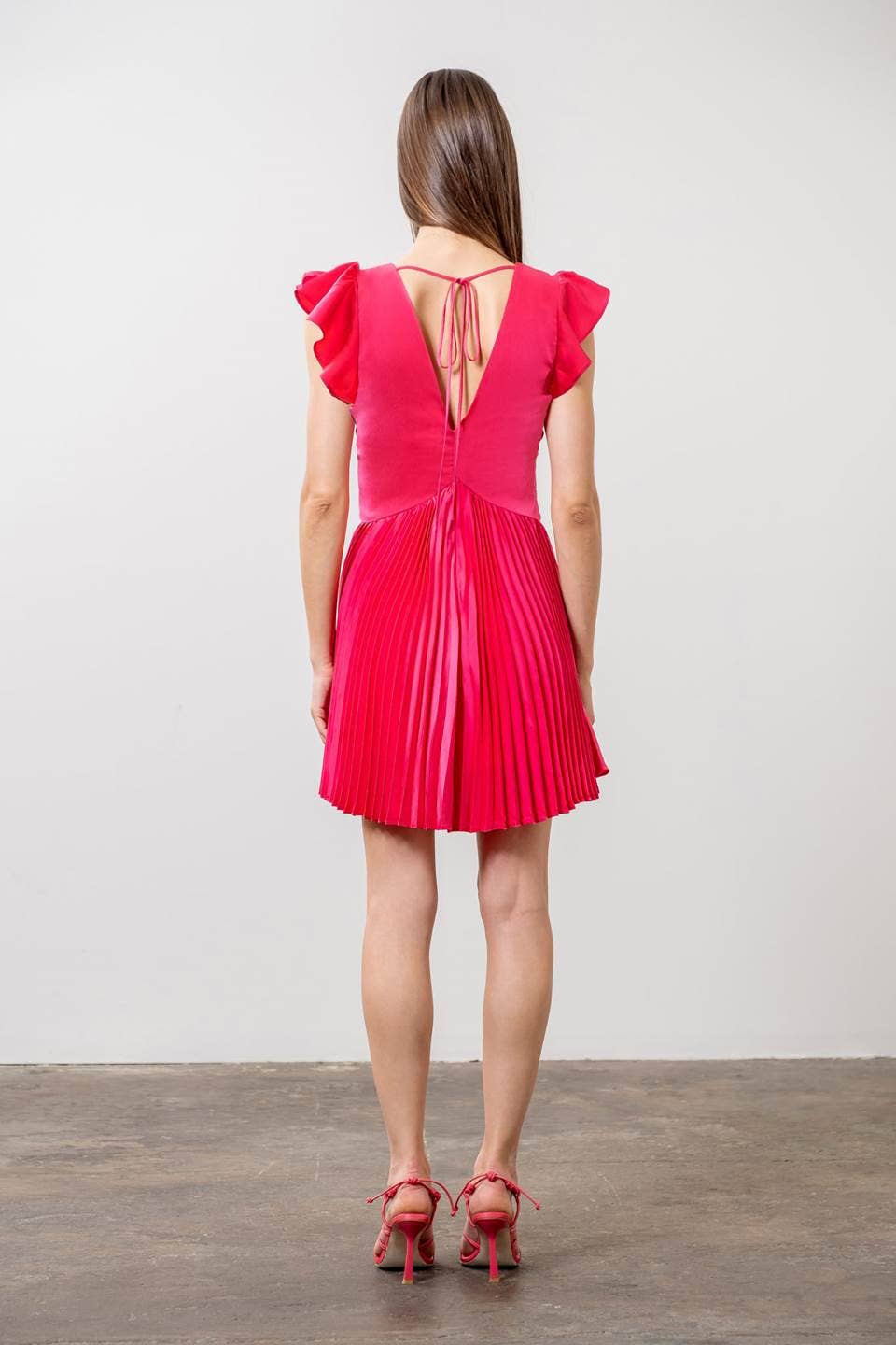 Anika Ruffle Mini Dress