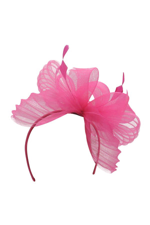 Morgan & Taylor - Monica Fascinator in Hot Pink