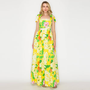 Sunny Lemon Maxi Dress