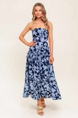 Azul Drop Waist Dress