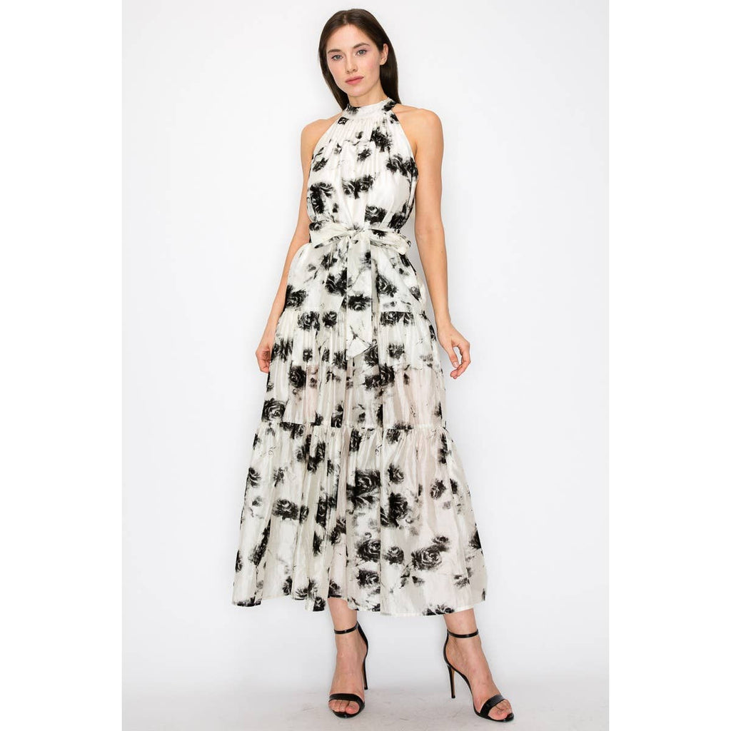 Miska Halter Dress