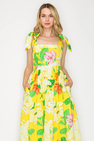 Sunny Lemon Maxi Dress