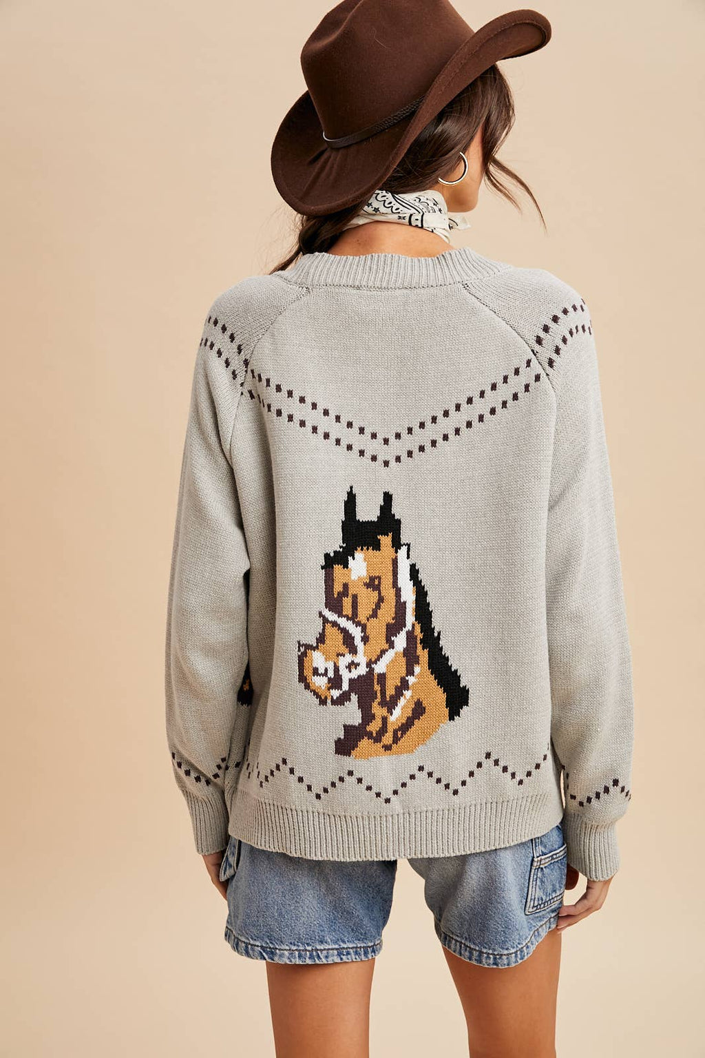Chunky Horse Cardigan