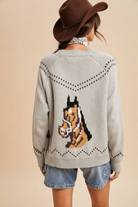 Chunky Horse Cardigan