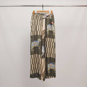 Wide Leg Pants - Orange, Navy, Black