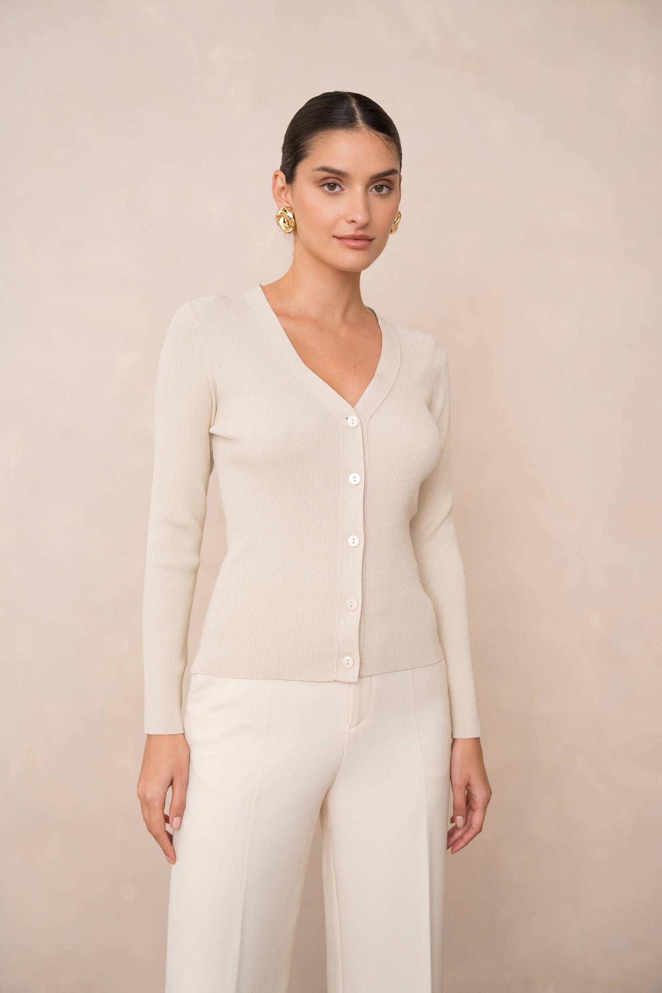 Ribbed Knit Cardigan- 2 Colors