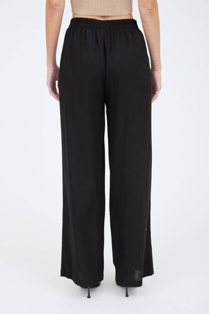 High Waisted Front Pleat Pants