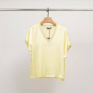 Satin V-Neck Tunic