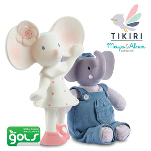 Meiya the Mouse Natural Organic Rubber Squeaker Toy