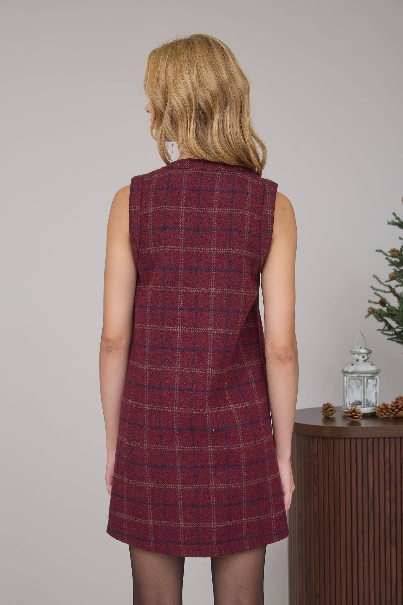 Twiggy Tweed MIni Dress