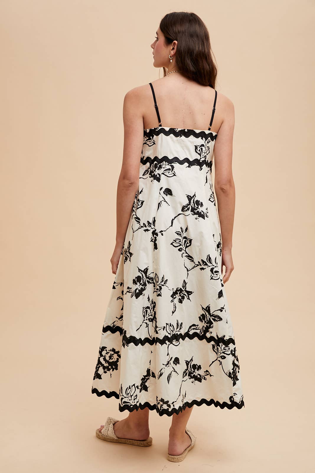 Flora Ric Rac Maxi Dress