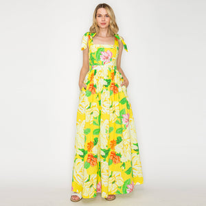 Sunny Lemon Maxi Dress