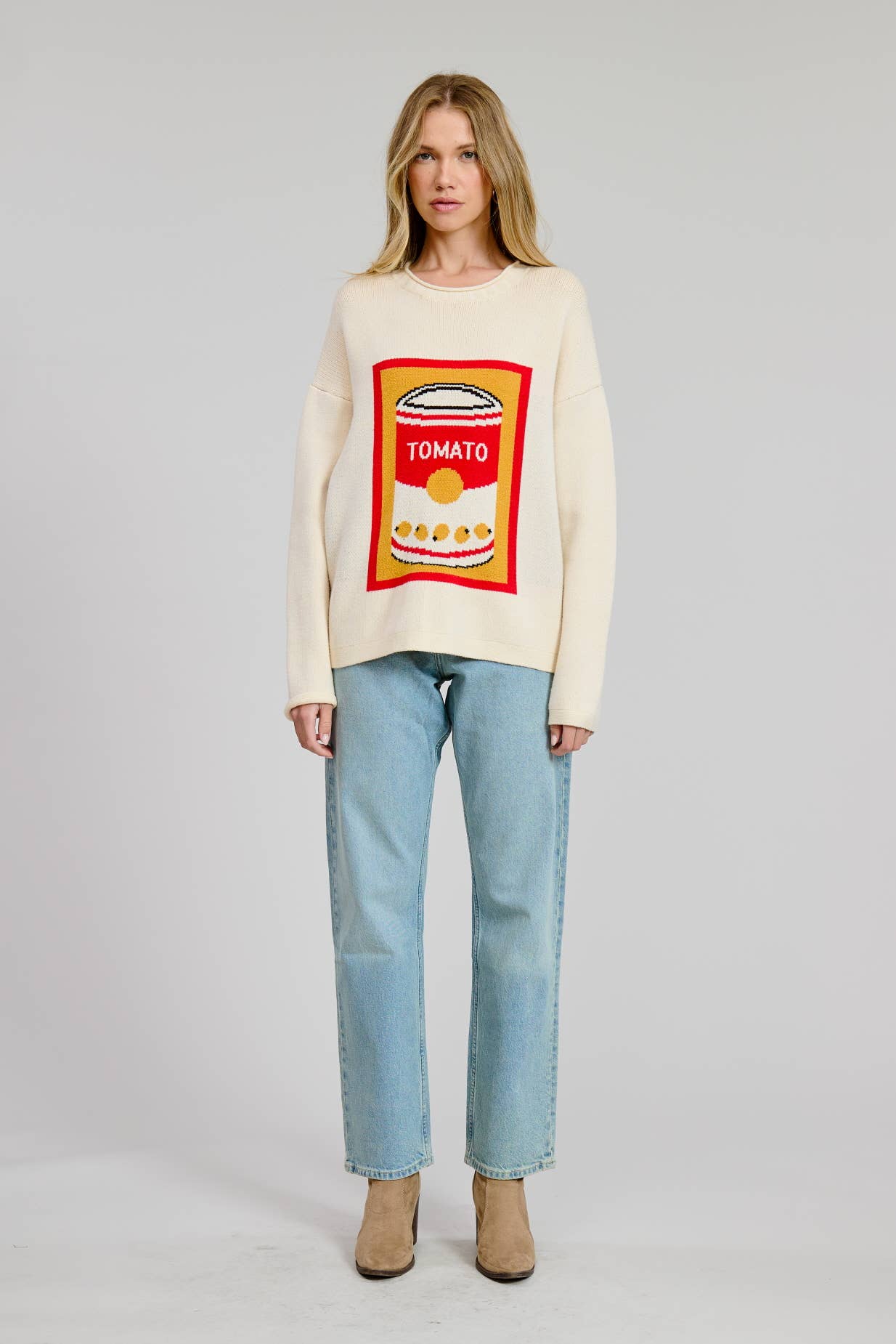 Tomato Crewneck Pullover