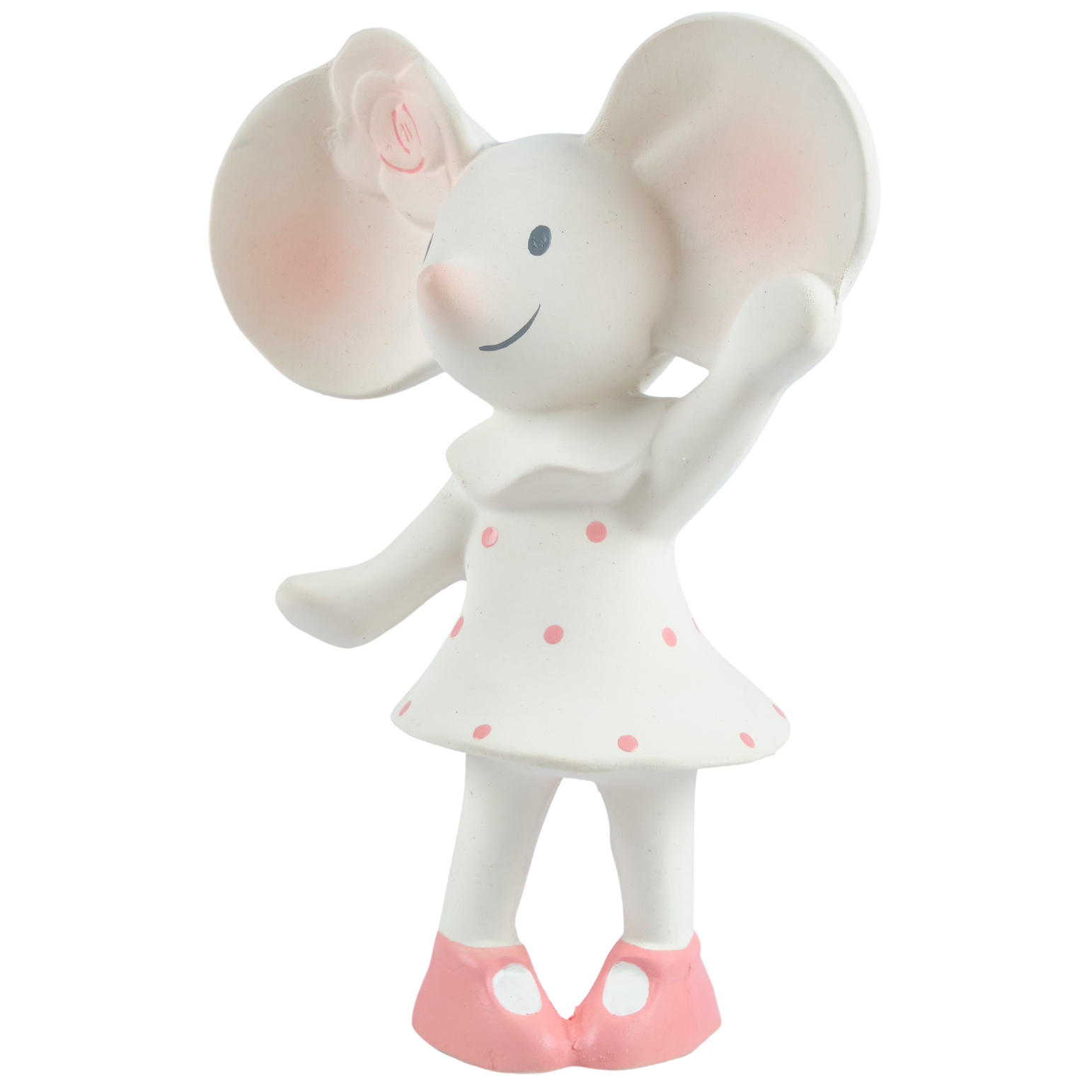 Meiya the Mouse Natural Organic Rubber Squeaker Toy